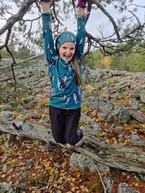 OTSO paita LAPPARI metsänvihreä 122-140cm joustocollege