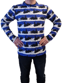 HONKA paita KELEKKAILLAAN pitkähihainen M joustocollege 