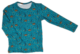 OTSO paita SIILINIITTY turkoosi 86-152cm joustocollege 