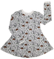 LAINE-mekkotunika SIILINIITTY 86-152cm trikoo