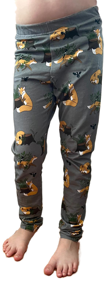 HUURRE legginssit KETUNLEIPÄÄ harmaa 86-152cm 