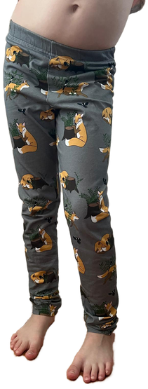 HUURRE legginssit KETUNLEIPÄÄ harmaa 86-152cm 