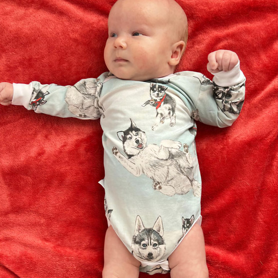 KUURA body HUSKYT 68cm trikoo