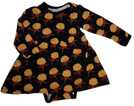 POUTA mekkobody HILLAT musta 50-86cm trikoo