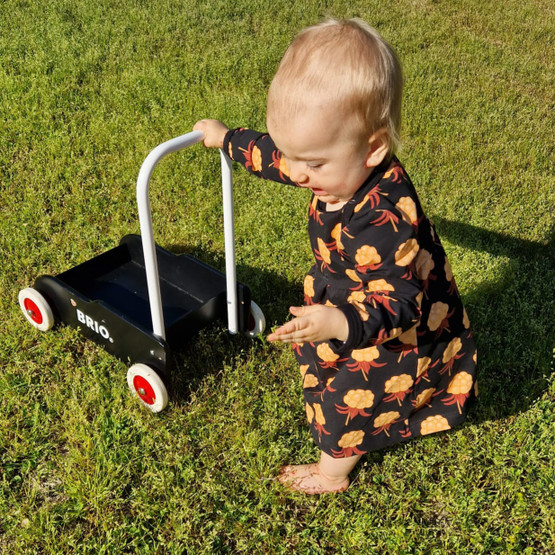 POUTA mekkobody HILLAT musta 50-86cm trikoo