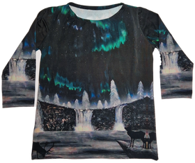 HONKA paita LAPIN YÖ 3/4hihainen M-XXL trikoo