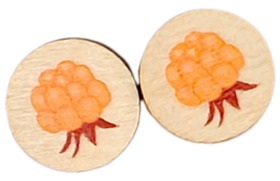 HILLA nappikorvakorut, halkaisija n.1,5cm