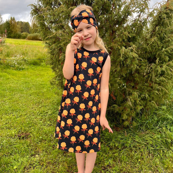 USVA liivimekko HILLAT musta 86-152cm