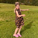 USVA liivimekko HILLAT musta 86-152cm