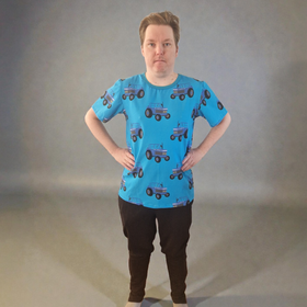 HONKA paita SINISET RATTORIT lyhyt- / pitkähihainen XS-3XL 