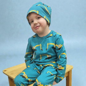 OTSO paita Kaivurit 134/140cm trikookanttaus 