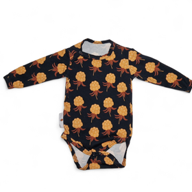 KUURA body HILLAT musta 68 ja 86cm trikoo kanttaus