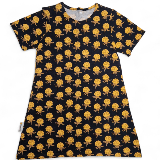 AAVA tunika Hillat S musta lyhythihainen  