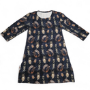 AAVA tunika YÖPÖLLÖT  S 3/4 hihainen t