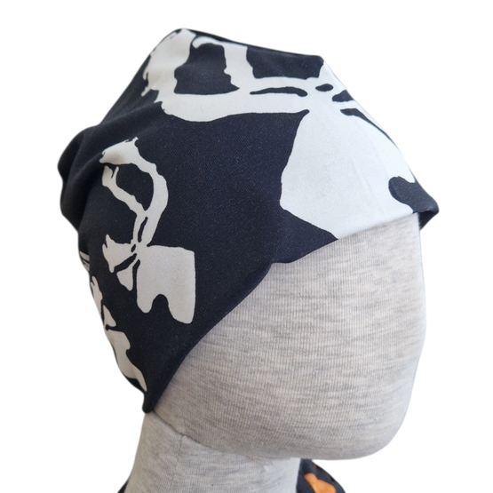 SUVI pipo HIRVAS musta trikoo XS-XL 