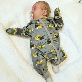 LUMI haalari KETUNLEIPÄÄ harmaa 50-86cm