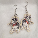 HUSKYN PENTU korvakorut, korkeus n. 4cm