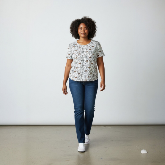 PIHLAJA paita SIILINIITTY 3 hihanpituutta XS-3XL 