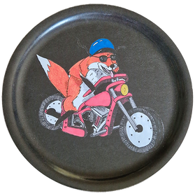 pyöreä tarjotin VAUHTIKETTU halkaisija 24cm 2.laatuinen