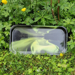 soikea tarjotin REVONTULET JÄRVELLÄ koko 22cm X 43cm