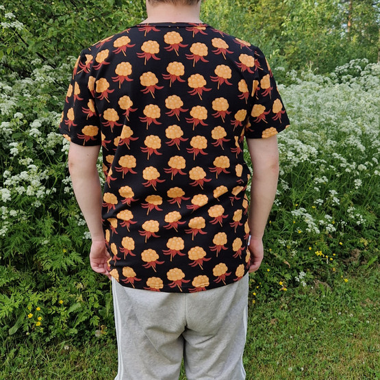 HONKA paita HILLAT musta lyhyt- tai pitkähihainen XS-3XL 