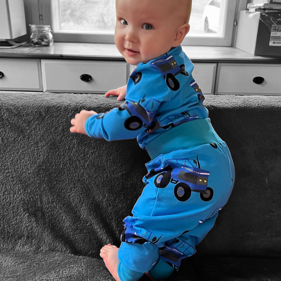 LOUNA housut SINISET RATTORIT 50-86cm