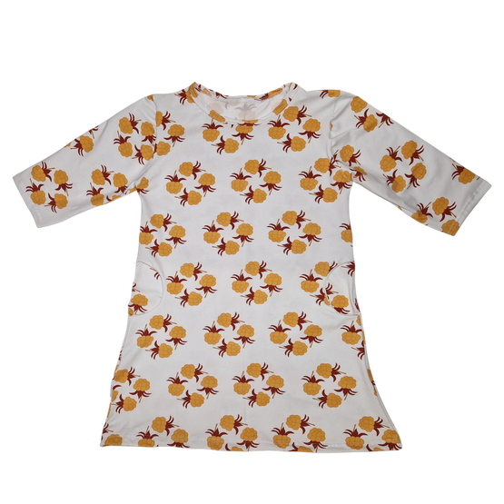 AAVA tunika HILLAKRANSSI XS-3XL 3 hihanpituutta taskuilla/ilman taskuja