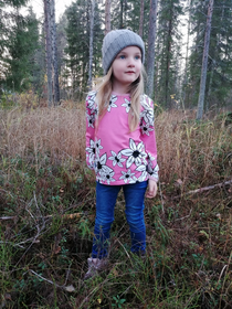 OTSO paita LILJAMERI roosa 98/104cm trikoo