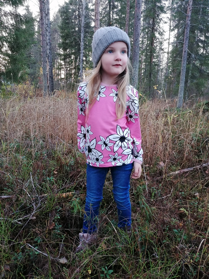 OTSO paita LILJAMERI roosa 98/104cm trikoo