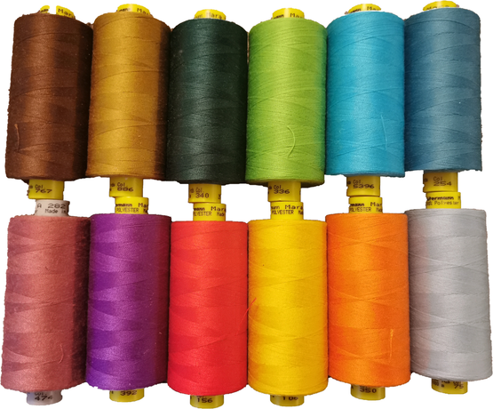 GUTERMAN MARA ompelulanka 1000m rulla, eri värejä