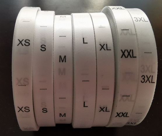 KOKOLAPPU  yhdistelmäkoot, senttikoot, kirjainkoot, satiininen