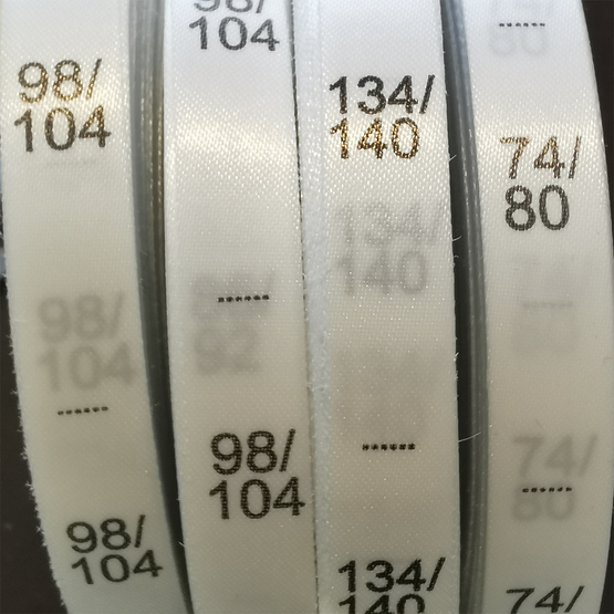 KOKOLAPPU  yhdistelmäkoot, senttikoot, kirjainkoot, satiininen