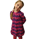 LAINE mekkotunika KÄRHÖT 86-140cm pitkähihainen trikoo