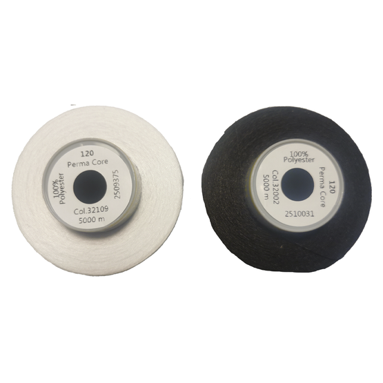 GUTERMAN PERMA CORE A&E saumurilanka, 5000m rulla musta