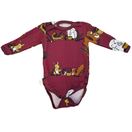 JOUSTOCOLLEGE Metsäväen teehetki viininpunainen lev 160cm