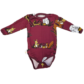 JOUSTOCOLLEGE Metsäväen teehetki viininpunainen lev 160cm