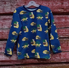 OTSO paita KETUNLEIPÄÄ 86-116cm  tummansin. joustocollege