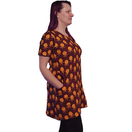 AAVA tunika Hillat S viininpunainen pitkähihainen  