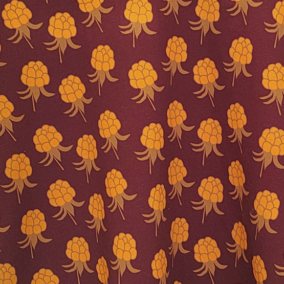 AAVA tunika Hillat S viininpunainen pitkähihainen  