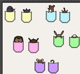 TRIKOO Taskukamut leveys n. 170cm