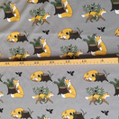 trikoo KETUNLEIPÄÄ harmaa, leveys 160cm