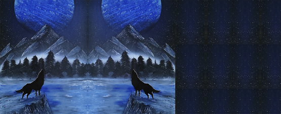 JOUSTOCOLLEGE Suden Yö raportti korkeus 60cm  lev. 160cm 