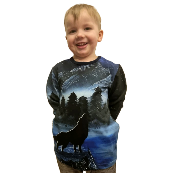 OTSO paita SUDEN YÖ 110-140cm joustocollege