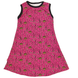 USVA-liivimekko SIILINIITTY pinkki joustocollege 86-128cm