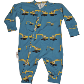 LUMI haalari KAIVURIT turkoosi trikoo 50-86cm