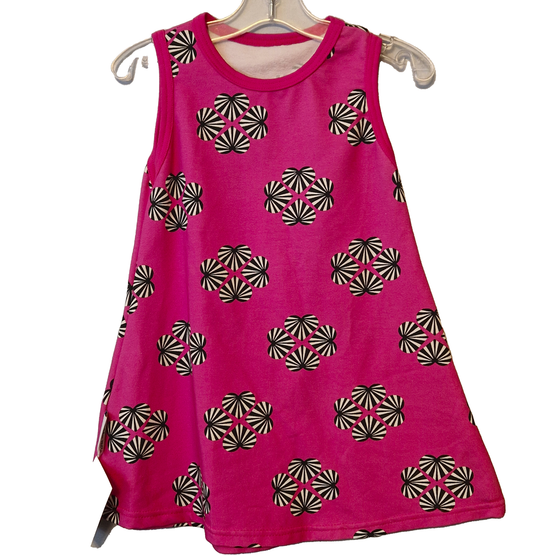 USVA liivimekko ONNENSYDÄMET pinkki 110/116cm joustocollege 