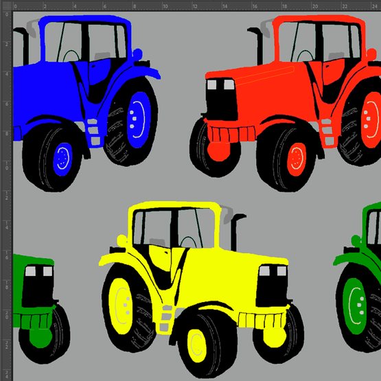 trikoo RATTORIT monivärinen/harmaa leveys 160cm