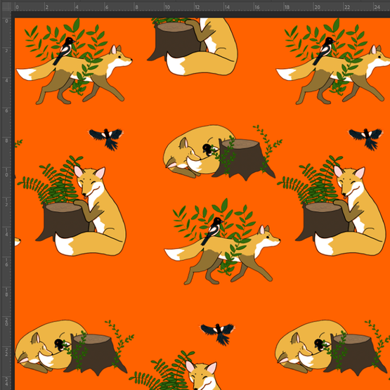 trikoo KETUNLEIPÄÄ oranssi, leveys 160cm