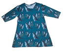 AAVA tunika Suomenlapinkoira, 3/4 hihat, vihreä, S, XL, XXL