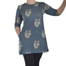 AAVA tunika SUSI 3/4 hihainen, taskuilla,  S, M, XL